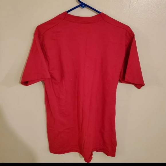 Vintage 80s 90s y2k Nike t-shirt pink large - Picture 4 of 6